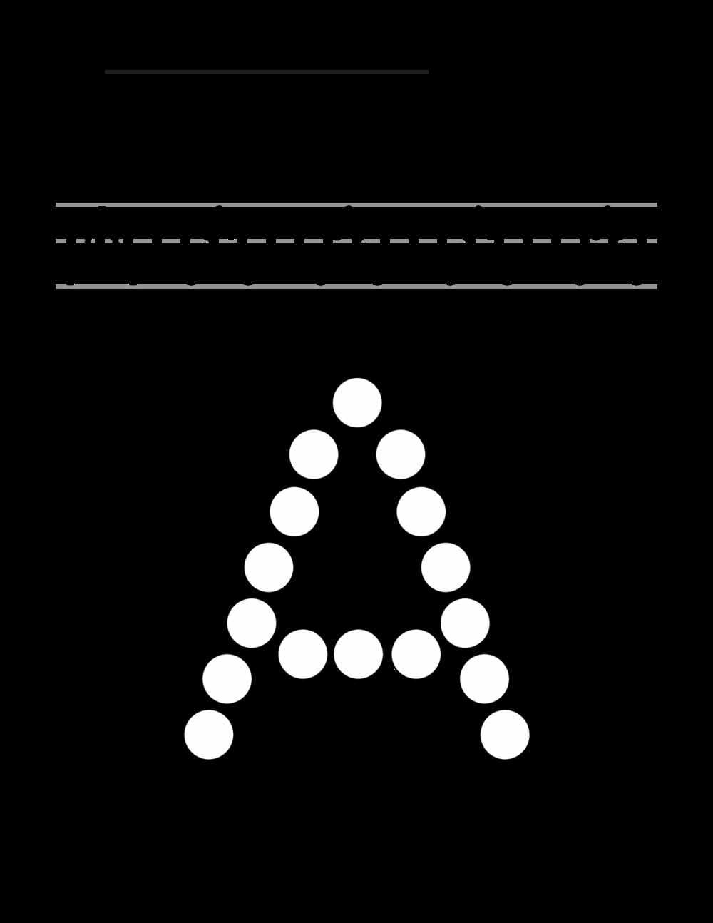Alphabet Element Dot Markers Worksheets